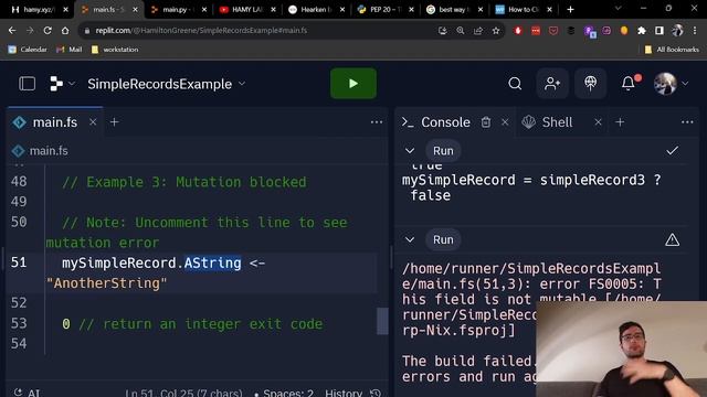F#-like records in Python смотреть онлайн