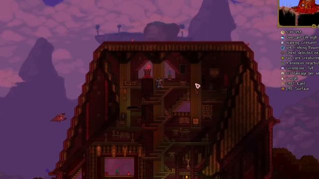 Red House - Terraria 3D Cabinet Projection - with lockgate & lightswitch ..and King Slime смотреть онлайн