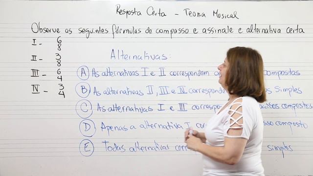 Teoria Musical: Resposta Certa! Fórmula de Compasso! смотреть онлайн
