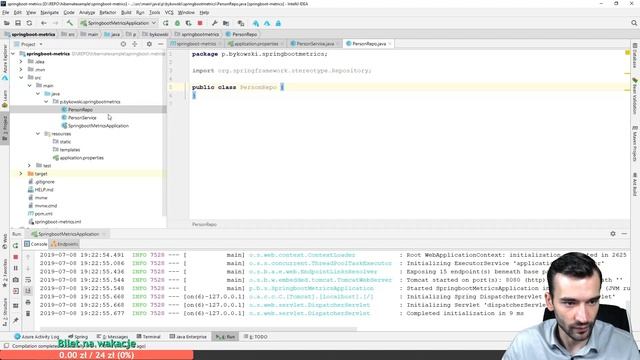 Health check, metryki, Prometheus i Grafana! смотреть онлайн
