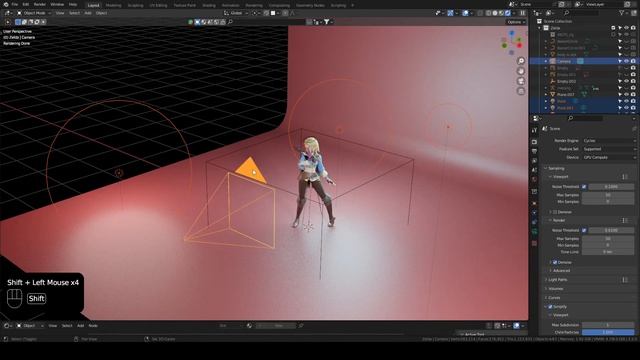 Easy Lighting, Backdrop, and Turntable Animation - Blender Character Sculpt Tutorial part 10 смотреть онлайн