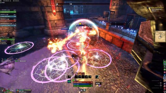 Red Petal Bastion Trifecta - Magicka Nightblade POV - Elder Scrolls Online (Waking Flame) смотреть онлайн