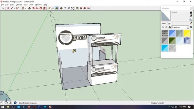 VGD COC 4 3D Booth Design using Sketchup смотреть онлайн