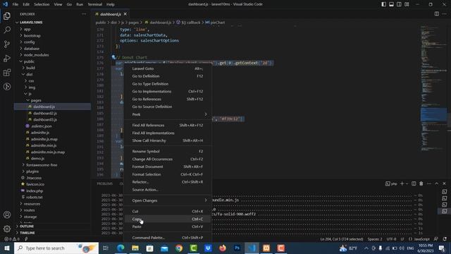 Laravel 10 - Add Donut chart to dashboard in Laravel - Part 14 смотреть онлайн