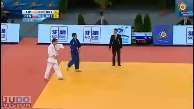 Judo European Championships 2013: Varlam LIPARTELIANI (GEO) - Kirill DENISOV (RUS) Final [-90kg]