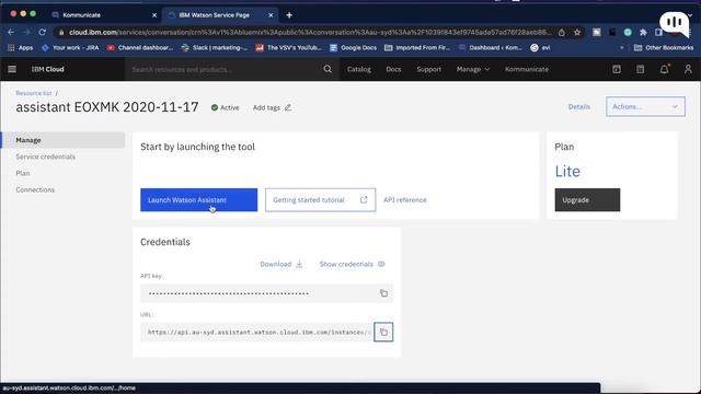 How to integrate IBM Watson Assistant with Kommunicate | 2022 смотреть онлайн