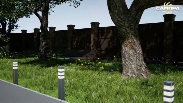 Как будет выглядеть тротуарная плитка "Россия" с размерами 30х30х4,5 см на вашем участке? смотреть онлайн