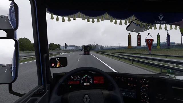 Euro Truck Simulator 2 | ETS2 1.47 | Renault Premium Low Deck | Kassel (D) to Strasbourg (F) смотреть онлайн