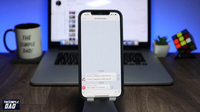 How to View Your Saved Message on Telegram смотреть онлайн