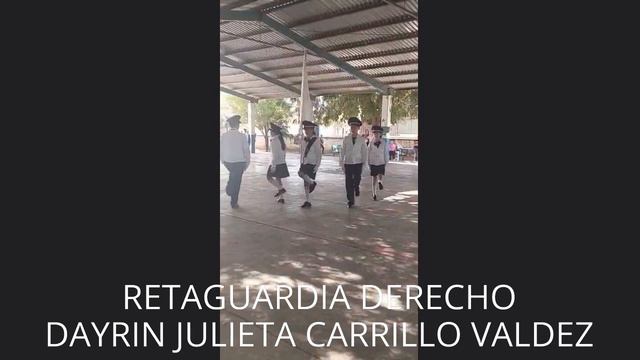 EVOLUCIONES DE LA ESCOLTA OFICIAL PRIMARIA LIC. ADOLFO LOPEZ MATEOS(LA PALA) GUAMUCHIL, SINALOA 202