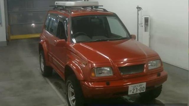 1996 SUZUKI ESCUDO 4WD_2000 TD51W - Japanese Used Car For Sale Japan Auction Import смотреть онлайн