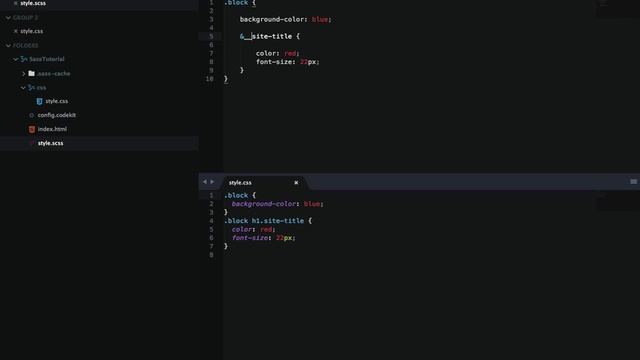 Sass Tutorial смотреть онлайн