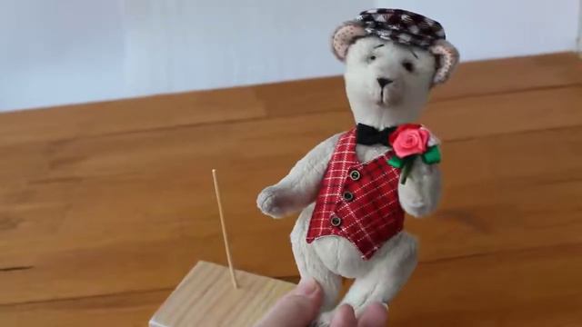 Мишка Тедди ручной работы «вaм пoдaрок» смотреть онлайн