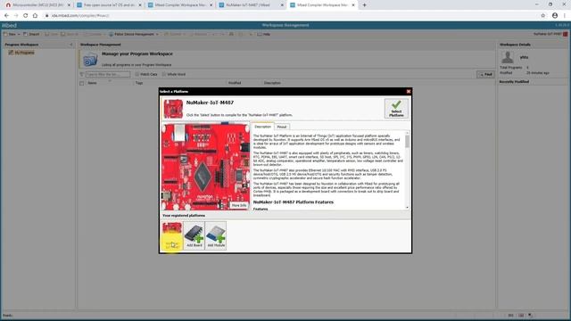 NuMaker-IoT-M487 (1) Get Started with Mbed OS смотреть онлайн