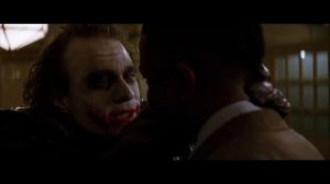 Джокер,Знаешь откуда у меня эти шрамы 2.The Dark Knight.Joker, you know how I got those scars.