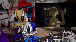 •Реакция андертейл на фэндом(Афтоны,Наруто)• •Underdale's reaction to fandom(Afton Family, Naruto)•