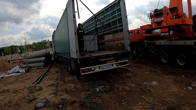 БЕЗОПАСНОЕ КРЕПЛЕНИЕ ГРУЗОВ В ПОЛУПРИЦЕПЕ! ДАЛЬНОБОЙ НА ФУРЕ! смотреть онлайн