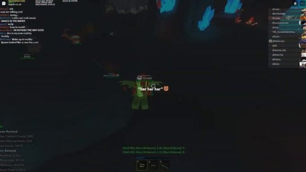 ?Playing with Muo! **Underwater paradise?**? || kaiju paradise experimental roblox