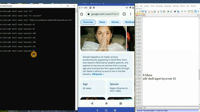Android Framework - adb shell commands to input key events смотреть онлайн