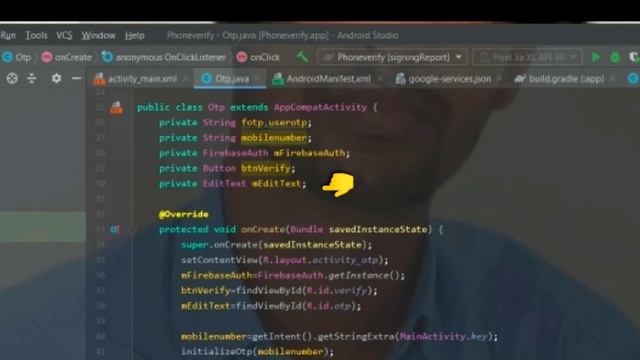 Phone otp verification using firebase latest dependence .All error fixed смотреть онлайн