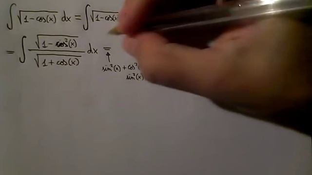(Method 1) Integral of sqrt(1-cos(x)) (substitution + trigonometric identities) смотреть онлайн