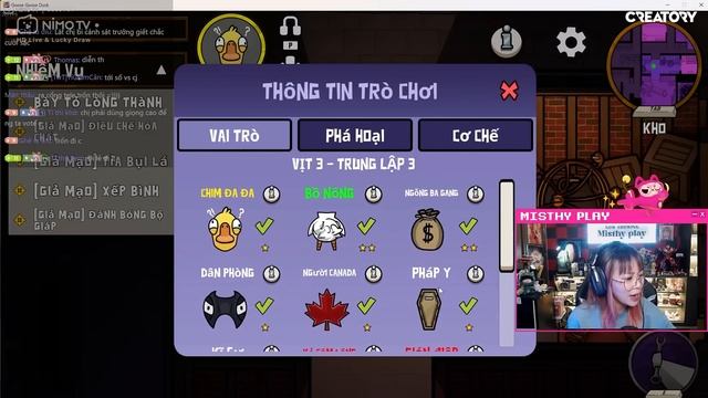 MisThy, Alicia quậy tung map Goose Goose Duck. Phát hiện bí mật động trời của OTP?! смотреть онлайн