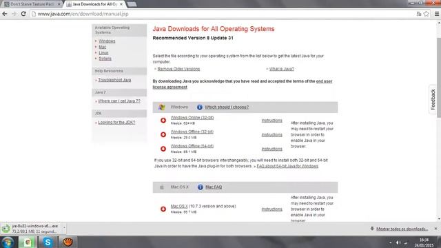 Como Instala java 64 Bits Ou 32 Bits смотреть онлайн