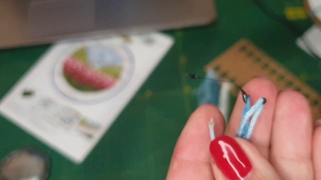 Нитки ДМС в наборе не ДМС, обман?? Первый опыт покупки китайского набора. Как проверить нитки) смотреть онлайн