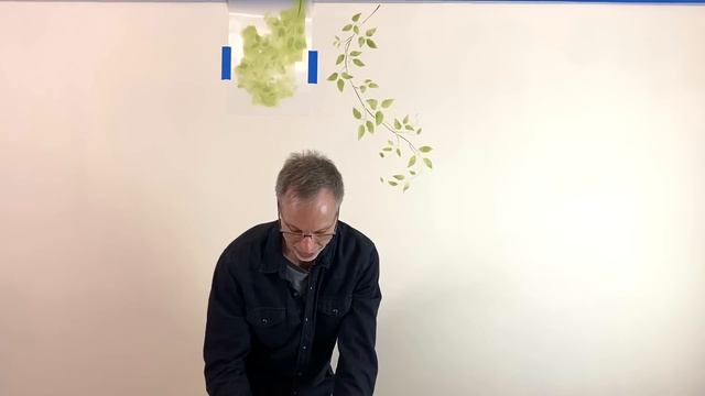 How To Stencil Faux Hanging Vines With Cutting Edge Stencils Clematis Vine Stencil Kit.