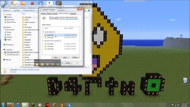How to downgrade your minecraft.jar to a previous version смотреть онлайн