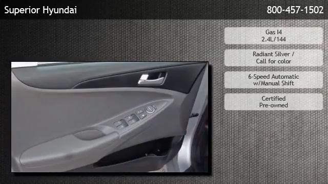 2013 Hyundai Sonata GLS  - Von Ormy