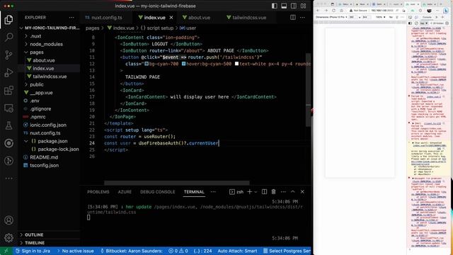 Ionic Nuxt, Build A Mobile App Starter Template With Firebase, Tailwind and Capacitor смотреть онлайн