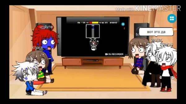 реакция персонажей из андертейла на last breath санса 3phase