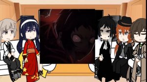 Реакция BSD на Акутагаву Рюноскэ[🇷🇺] GACHA NOX