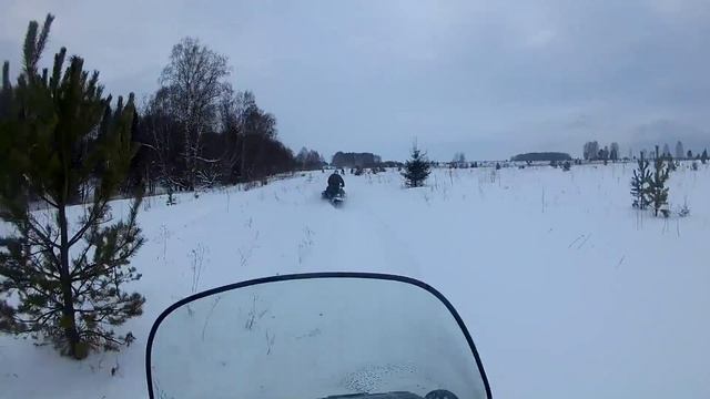 Снегопокатухи 19. 01.19. На снегоходах до заброшенной церкви смотреть онлайн