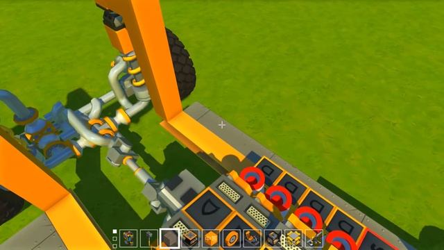 БИТВА: СТРОИМ ПОЛНЫЙ ПРИВОД НА ПОРШНЯХ В SCRAP MECHANIC!!! смотреть онлайн