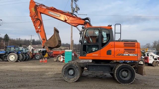 2015 DOOSAN DX160W-5 For Sale смотреть онлайн