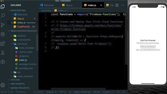 React Native + Stripe | Handling Payments смотреть онлайн