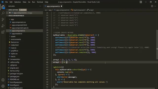 Different ways of Creating Observable | Observables | Angular 12+ смотреть онлайн