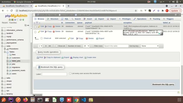 Redis + Laravel Tutorial #11 show running and failed jobs related to specific queue смотреть онлайн