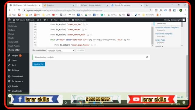 Lesson no 25 WordPress web development course in urdu & Hindi ||website creating|| #wordpress #howt смотреть онлайн