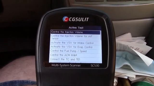 CGSULIT SC530 Higher Level OBDII Scan Tool Review