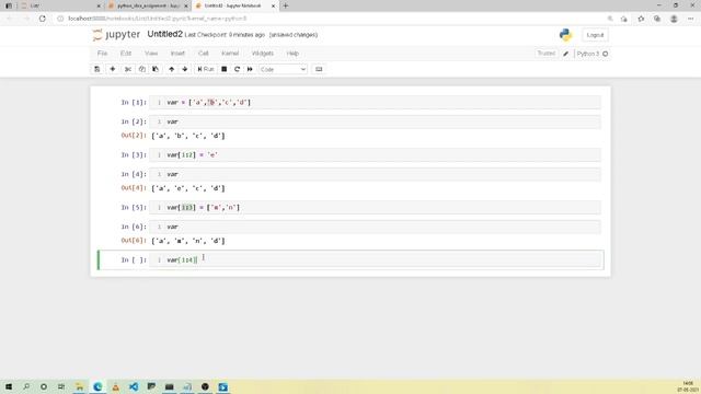 Python List Assign and Delete elements(s) using Slicing technique смотреть онлайн