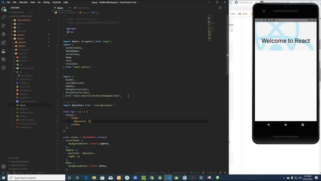 New React Native Init | Error Free React Native | Hint : React native package error free смотреть онлайн