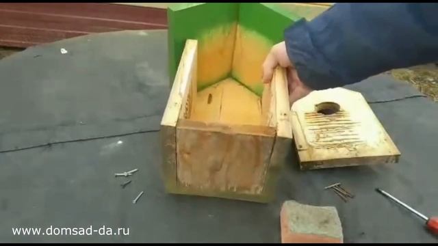 Скворечник. Почему скворцы не хотят жить в скворечнике? Как почистить скворечник? смотреть онлайн