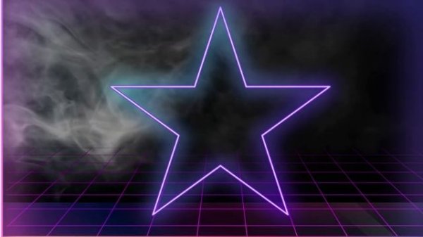 НЕОН,ЗВЕЗДА,ЗАСТАВКА HD НА ЭКРАН/NEON, STAR, HD SCREEN SAVER