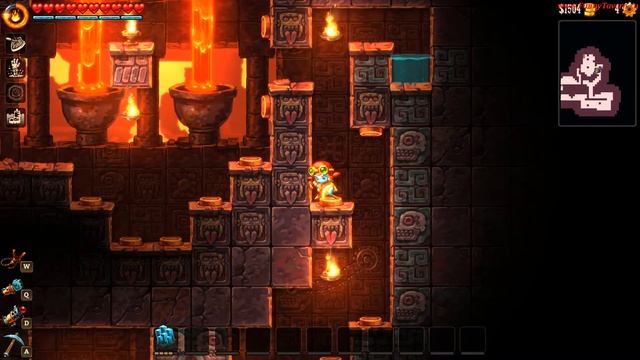 SteamWorld Dig 2 Прохождение Пол Это Лава 100%