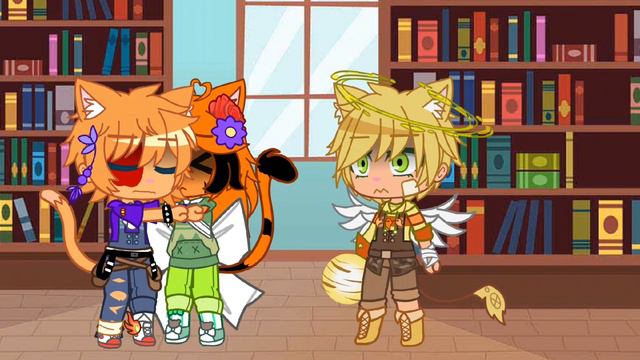 {Фиалка и еë новая половинка🐯❤🐱}[4/4]финал! смотреть онлайн