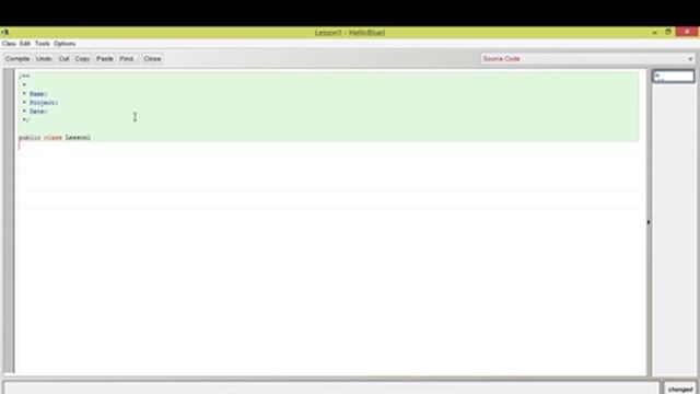 Java - BlueJ - Lesson 1: System.out.println() смотреть онлайн