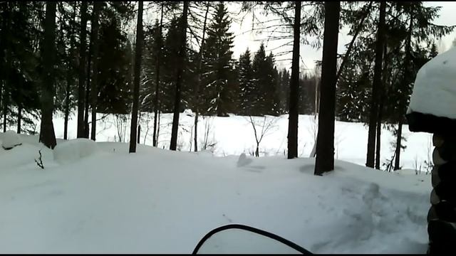 Поездка Выходного Дня, снегоход, отпуск, изба, повседневность. смотреть онлайн